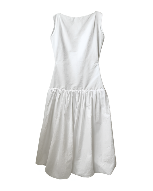 WHITE BUBBLE DRESS
