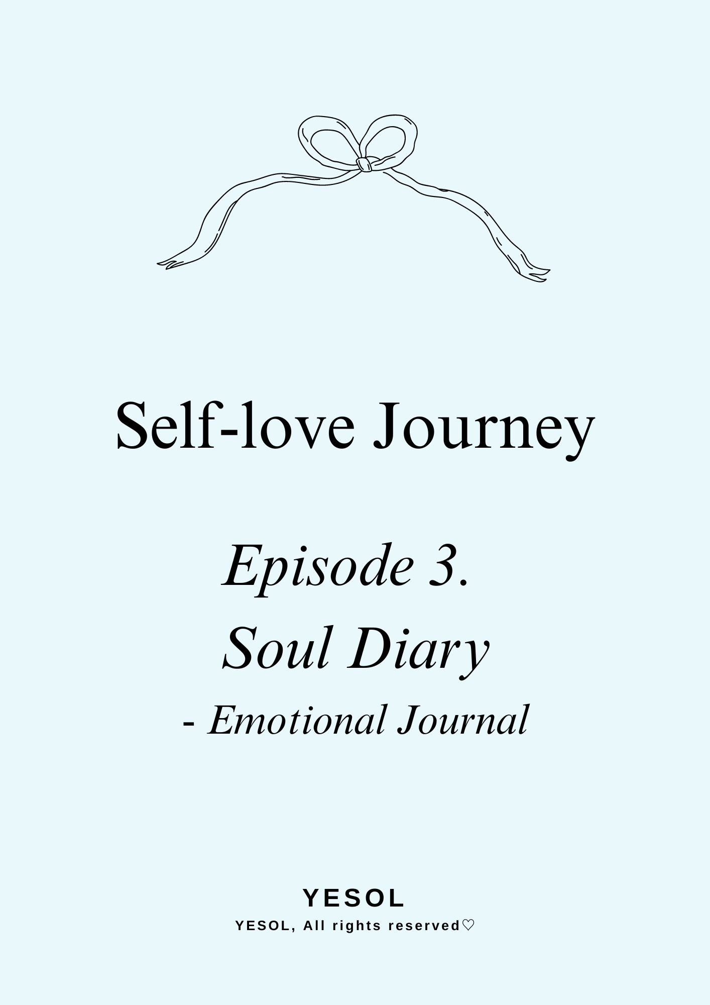 Self-love Journey Workbooks