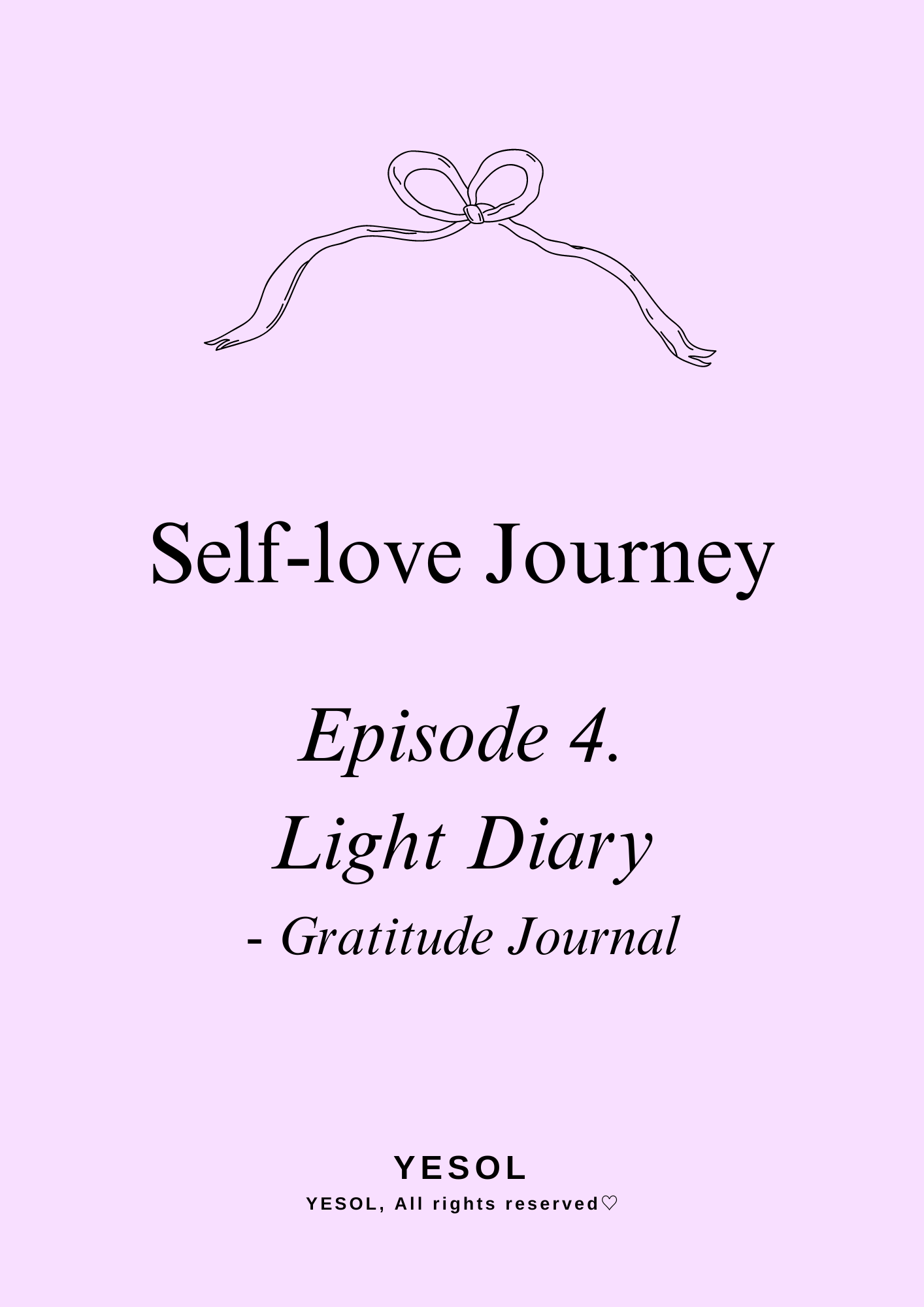 Self-love Journey Workbooks