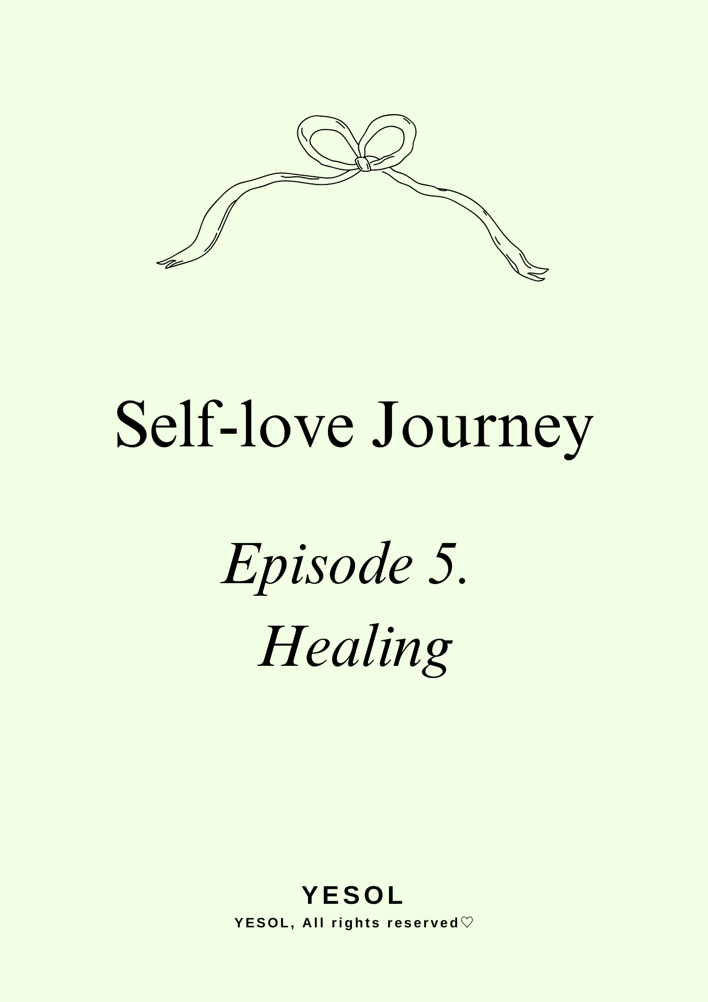 Self-love Journey Workbooks